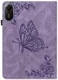 Xiaomi Redmi Pad 2 Hoes Tri-Fold Book Case met Standaard Paars afbeelding 6
