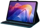 Xiaomi Redmi Pad 2 Hoes Tri-Fold Book Case met Standaard Vlinder Print Blauw afbeelding 2