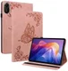 Xiaomi Redmi Pad 2 Hoes Tri-Fold Book Case met Standaard Roze