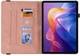 Xiaomi Redmi Pad 2 Hoes Tri-Fold Book Case met Standaard Roze afbeelding 3