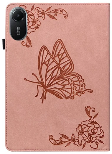 Xiaomi Redmi Pad 2 Hoes Tri-Fold Book Case met Standaard Roze afbeelding 6