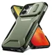 Apple iPhone 16 Hoesje Camera Slider Back Cover Schokbestendig Groen afbeelding 2