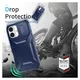 Apple iPhone 16 Hoesje Camera Slider Back Cover Schokbestendig Blauw afbeelding 5