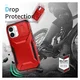 Apple iPhone 16 Hoesje Camera Slider Back Cover Schokbestendig Rood afbeelding 6