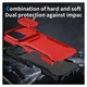 Apple iPhone 16 Hoesje Camera Slider Back Cover Schokbestendig Rood afbeelding 10