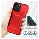 Apple iPhone 15 Pro Hoesje Camera Slider Back Cover Schokbestendig Rood afbeelding 8