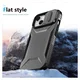 Apple iPhone 15 Hoesje Camera Slider Back Cover Schokbestendig Zwart afbeelding 9