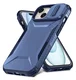 Apple iPhone 15 Hoesje Camera Slider Back Cover Schokbestendig Blauw afbeelding 2