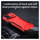 Apple iPhone 15 Hoesje Camera Slider Back Cover Schokbestendig Rood afbeelding 9