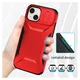 Apple iPhone 15 Hoesje Camera Slider Back Cover Schokbestendig Rood afbeelding 7