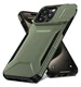 Apple iPhone 15 Pro Max Hoesje Camera Slider Back Cover Schokbestendig Groen afbeelding 2