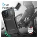 Apple iPhone 15 Pro Max Hoesje Camera Slider Back Cover Schokbestendig Zwart afbeelding 6