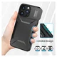 Apple iPhone 15 Pro Max Hoesje Camera Slider Back Cover Schokbestendig Zwart afbeelding 8