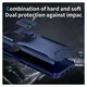 Apple iPhone 15 Pro Max Hoesje Camera Slider Back Cover Schokbestendig Blauw afbeelding 10