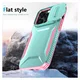 iPhone 14 Pro Hoesje Camera Slider Back Cover Schokbestendig Blauw Roze afbeelding 9