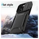iPhone 14 Pro Max Hoesje Camera Slider Back Cover Schokbestendig Zwart afbeelding 4