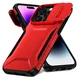 iPhone 14 Pro Max Hoesje Camera Slider Back Cover Schokbestendig Rood afbeelding 2