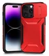 iPhone 14 Pro Max Hoesje Camera Slider Back Cover Schokbestendig Rood