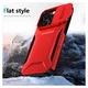 iPhone 14 Pro Max Hoesje Camera Slider Back Cover Schokbestendig Rood afbeelding 4