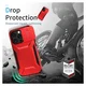 iPhone 14 Pro Max Hoesje Camera Slider Back Cover Schokbestendig Rood afbeelding 9