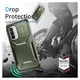 Samsung Galaxy A56/A37/A36 Hoesje Camera Slider Back Cover Schokbestendig Groen afbeelding 8