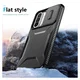Samsung Galaxy A56/A37/A36 Hoesje Camera Slider Back Cover Schokbestendig Zwart afbeelding 5
