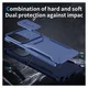 Samsung Galaxy A56/A37/A36 Hoesje Camera Slider Back Cover Schokbestendig Blauw afbeelding 5
