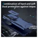 Samsung Galaxy S25 / S24 Hoesje Camera Slider Back Cover Schokbestendig Blauw afbeelding 8