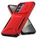 Samsung Galaxy S24 FE Hoesje Camera Slider Back Cover Schokbestendig Rood afbeelding 2
