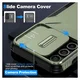 Samsung Galaxy A16 Hoesje Camera Slider Back Cover Schokbestendig Groen afbeelding 7