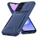 Samsung Galaxy A16 Hoesje Camera Slider Back Cover Schokbestendig Blauw afbeelding 2