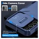 Samsung Galaxy A16 Hoesje Camera Slider Back Cover Schokbestendig Blauw afbeelding 3