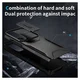 Samsung Galaxy A55 Hoesje Camera Slider Back Cover Schokbestendig Zwart afbeelding 9