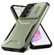 Samsung Galaxy A35 Hoesje Camera Slider Back Cover Schokbestendig Groen afbeelding 2