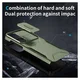 Samsung Galaxy A35 Hoesje Camera Slider Back Cover Schokbestendig Groen afbeelding 6