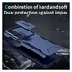 Samsug Galaxy A35 Hoesje Camera Slider Back Cover Schokbestendig Blauw afbeelding 8