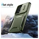 Samsung Galaxy S25 FE Hoesje Camera Slider Back Cover Schokbestendig Groen afbeelding 8
