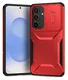 Samsung Galaxy S25 FE Hoesje Camera Slider Back Cover Schokbestendig Rood