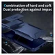 Google Pixel 10 Pro XL/9 Pro XL Hoesje Camera Slider Back Cover Shockproof Blauw afbeelding 4
