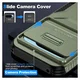 Google Pixel 10 Pro / 9 Pro Hoesje Camera Slider Back Cover Schokbestendig Groen afbeelding 4