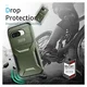 Google Pixel 9a Hoesje Camera Slider Back Cover Schokbestendig Groen afbeelding 5