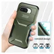 Google Pixel 9a Hoesje Camera Slider Back Cover Schokbestendig Groen afbeelding 6