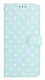 Apple iPhone 17e / 16e Hoesje Portemonnee Book Case Polka Dot Blauw afbeelding 11