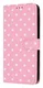 Apple iPhone 17e / 16e Hoesje Portemonnee Book Case Polka Dot Roze afbeelding 12