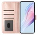 Apple iPhone 17e / 16e Hoesje Portemonnee Book Case Polka Dot Roze afbeelding 6