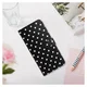 Samsung Galaxy A56 Hoesje Portemonnee Book Case Polka Dot Zwart afbeelding 9
