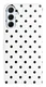 Samsung Galaxy A55 Hoesje Portemonnee Book Case Polka Dot Wit afbeelding 6