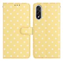 OnePlus Nord 5 Hoesje Portemonnee Book Case Polka Dot Geel