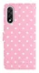 OnePlus Nord 5 Hoesje Portemonnee Book Case Polka Dot Roze afbeelding 6