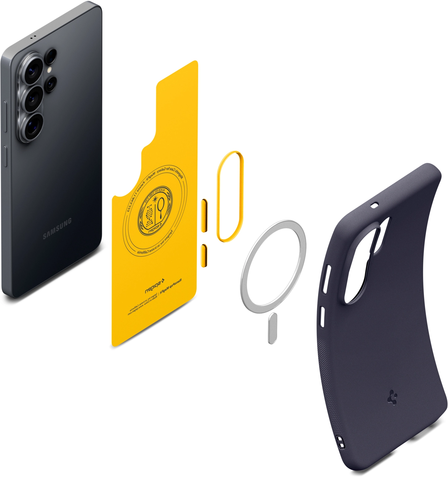Spigen Nano Pop MagFit Samsung Galaxy S26 Ultra Hoesje MagSafe Back Cover Blauw afbeelding 15
